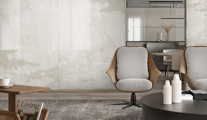 Кварцит Cristallo White